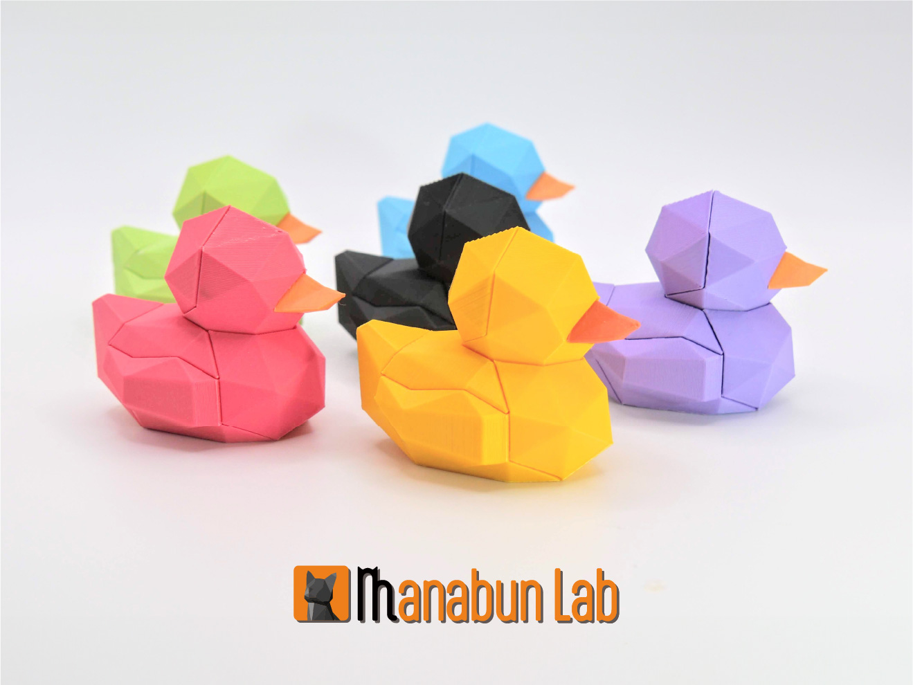 Low Poly Rubbr Duck Puzzle