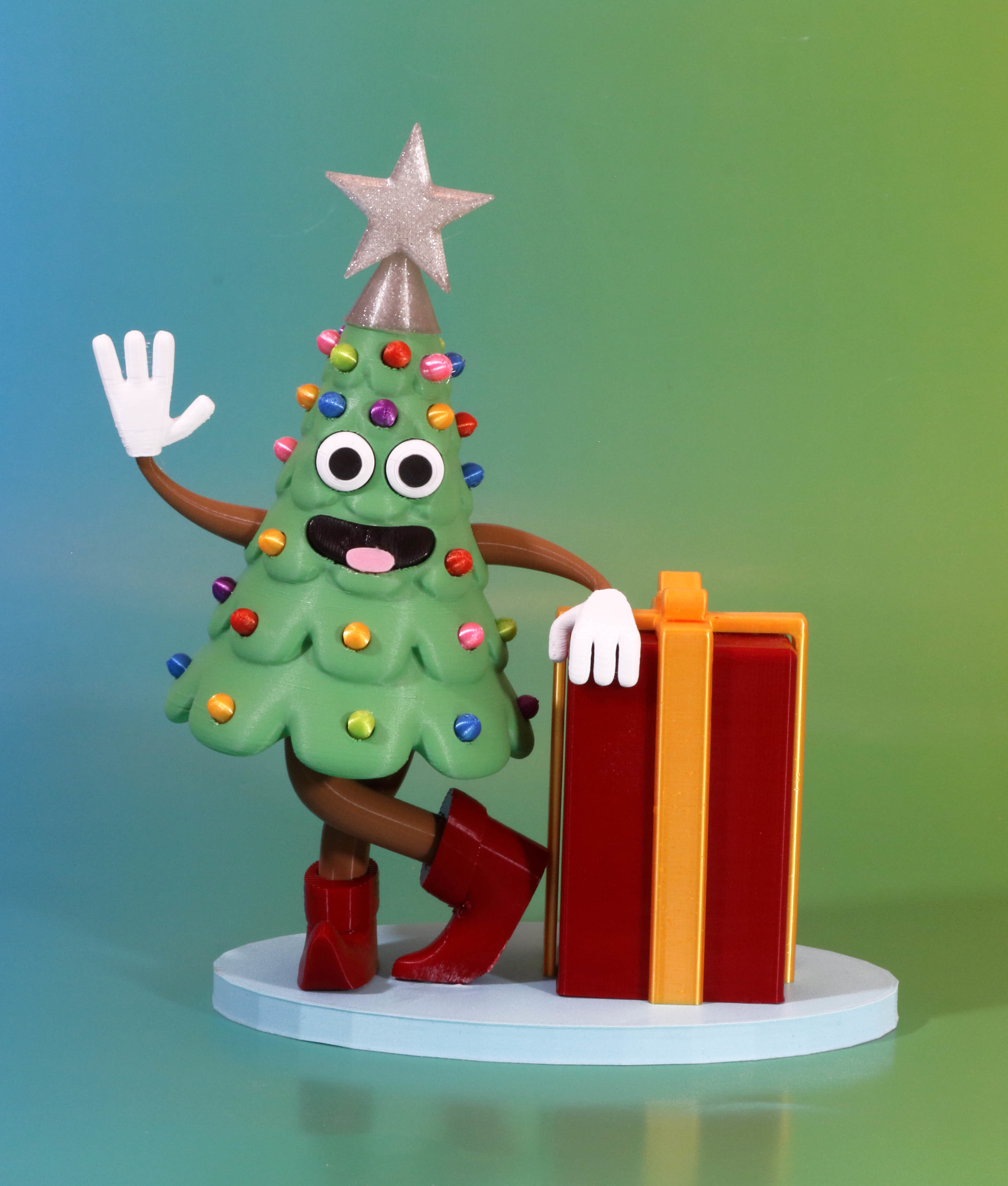 Cartoon Christmas Tree