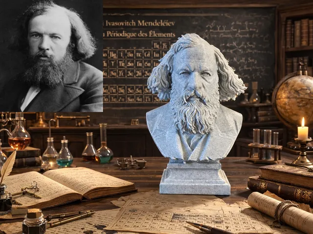Dmitri Ivanovitch Mendeleïev — Bust