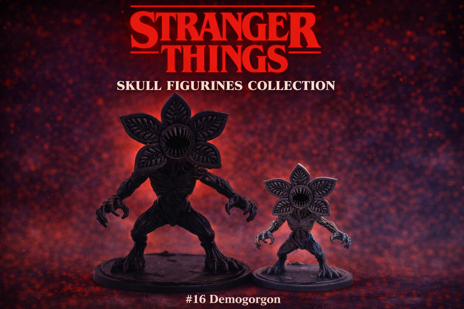 Stranger Things Skull Figurines #16 Demogorgon