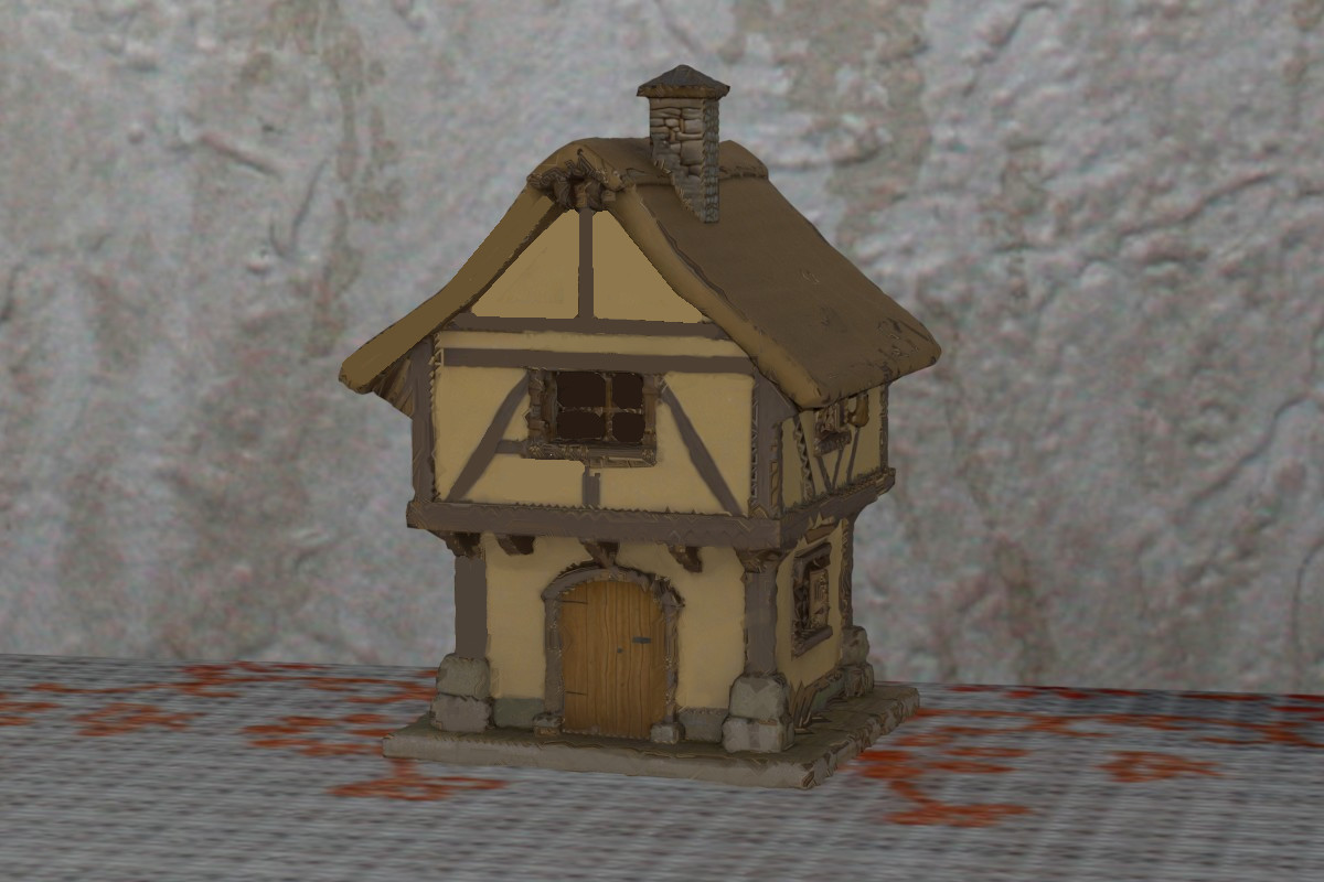 old German house Nosupport FDM Easyprint