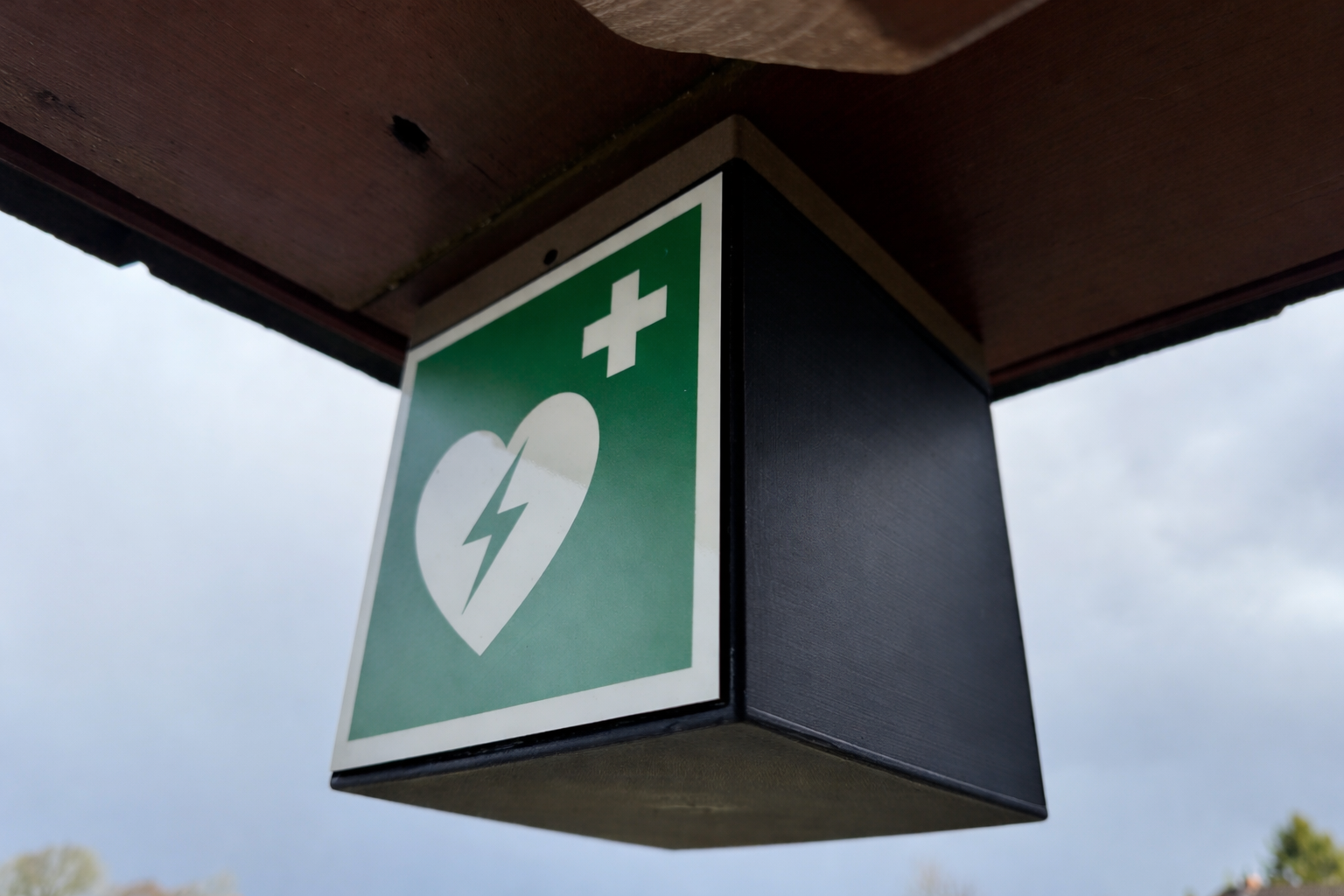 Deckenwürfel für Rettungszeichen