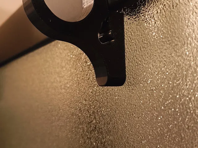 Háček na sprchový kout POINT AS BLACK / Shower hook for POINT AS BLACK