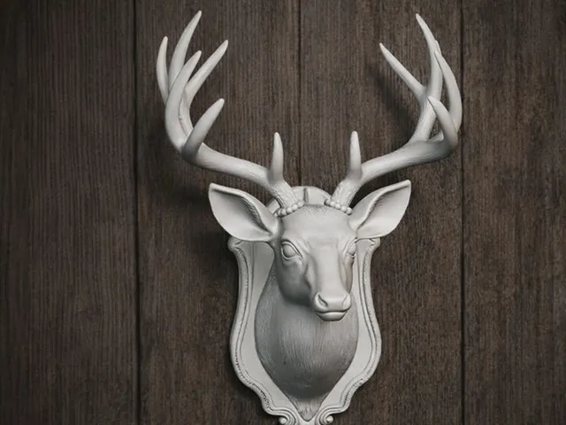 deer head wall trophy