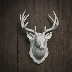 deer head wall trophy