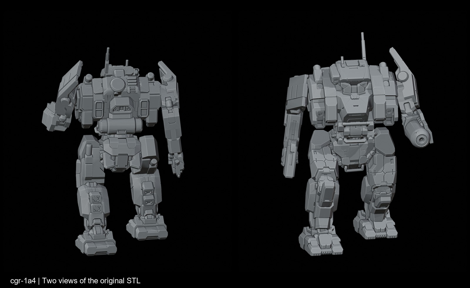 CGR-1A Charger for Battletech | Syllogy