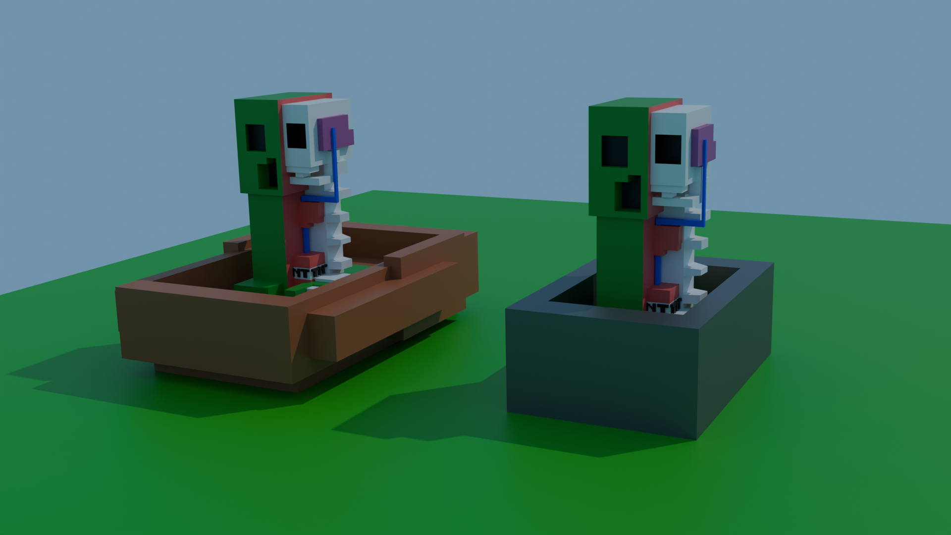 Minecraft Creeper Anatomy — miniatura 2