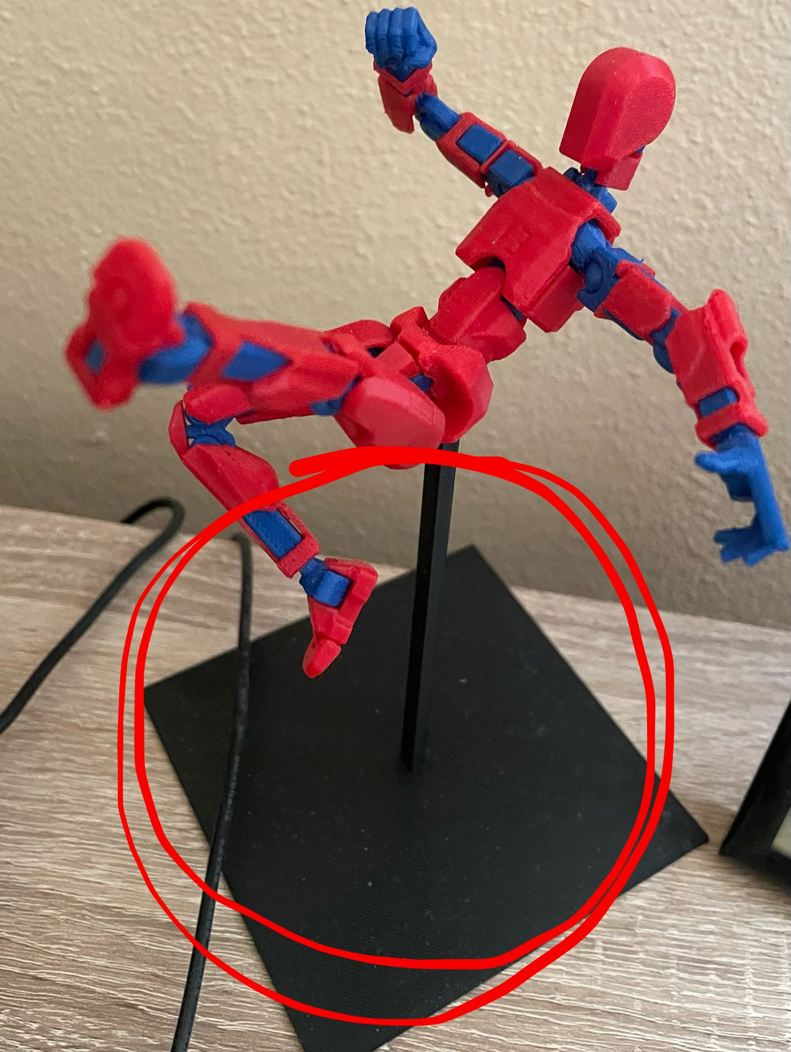 Stand for dummy 13