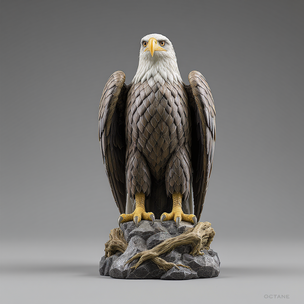 eagle statue