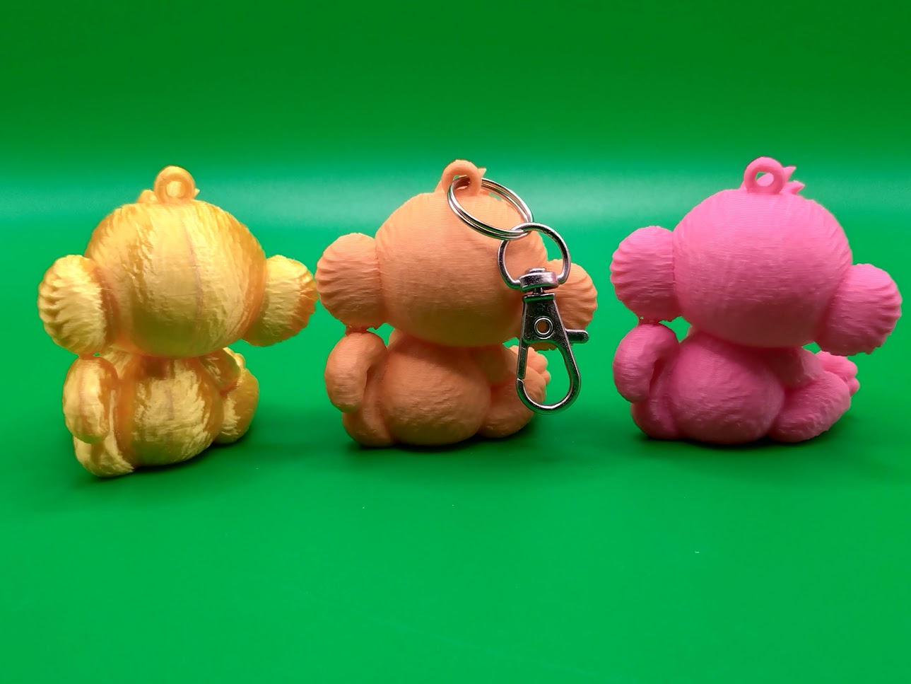 Miniatura 3 do modelo 3D Monkey pendant