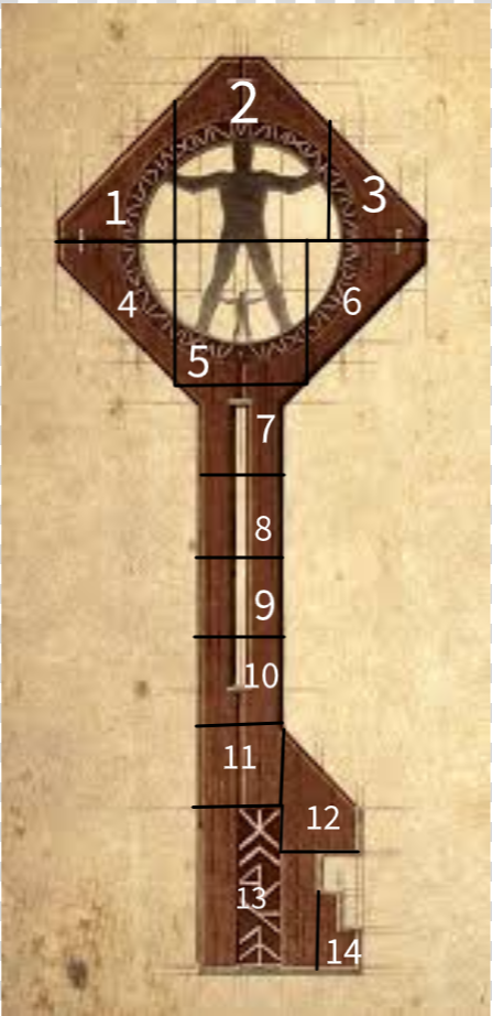 The Giant Key from Locke & Key (Over 3 feet long!)