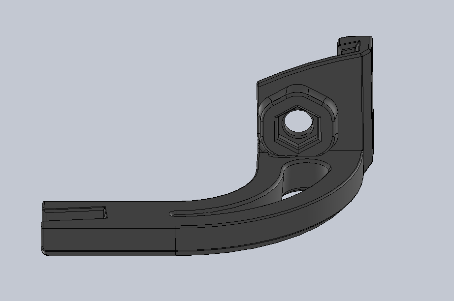 X Axis Nozzle Wiper for Ender 3 v2