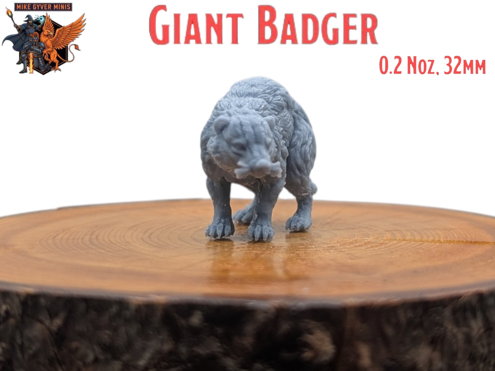 Giant Badger - MGM Print-Ready Mini