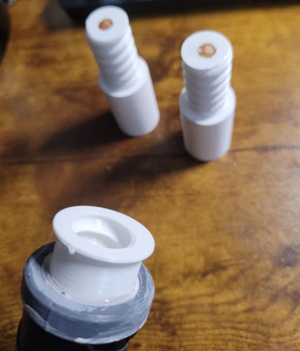 3/4" PVC Pipe Screw Joint for Modular Cosplay Props - FDM Only (PETG) 3D model