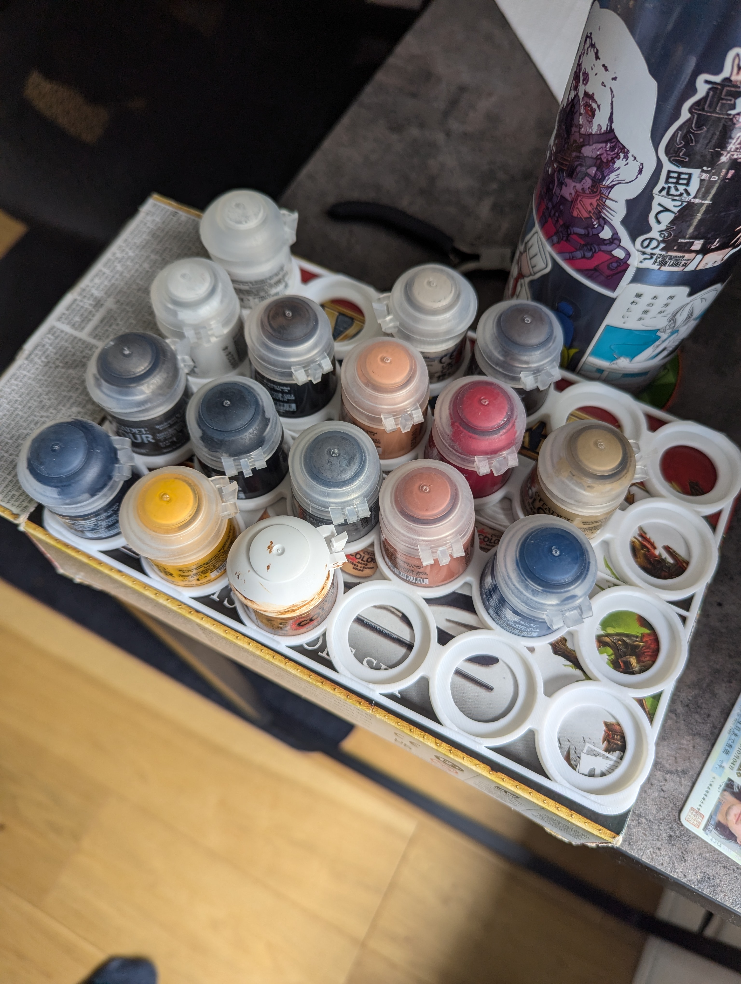 Warhammer Starter paint tray