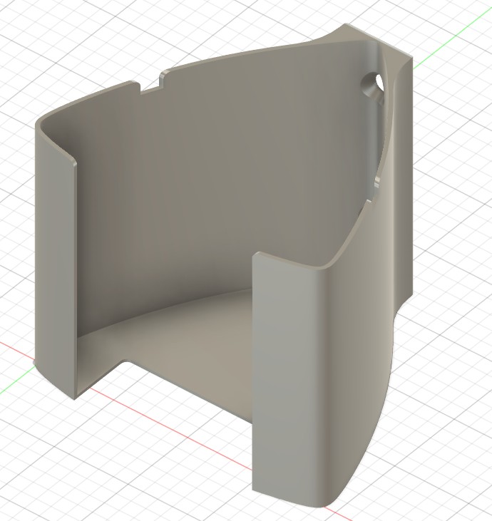 Organizer for Sandpaper (70x70x70mm) - Wall Mount
