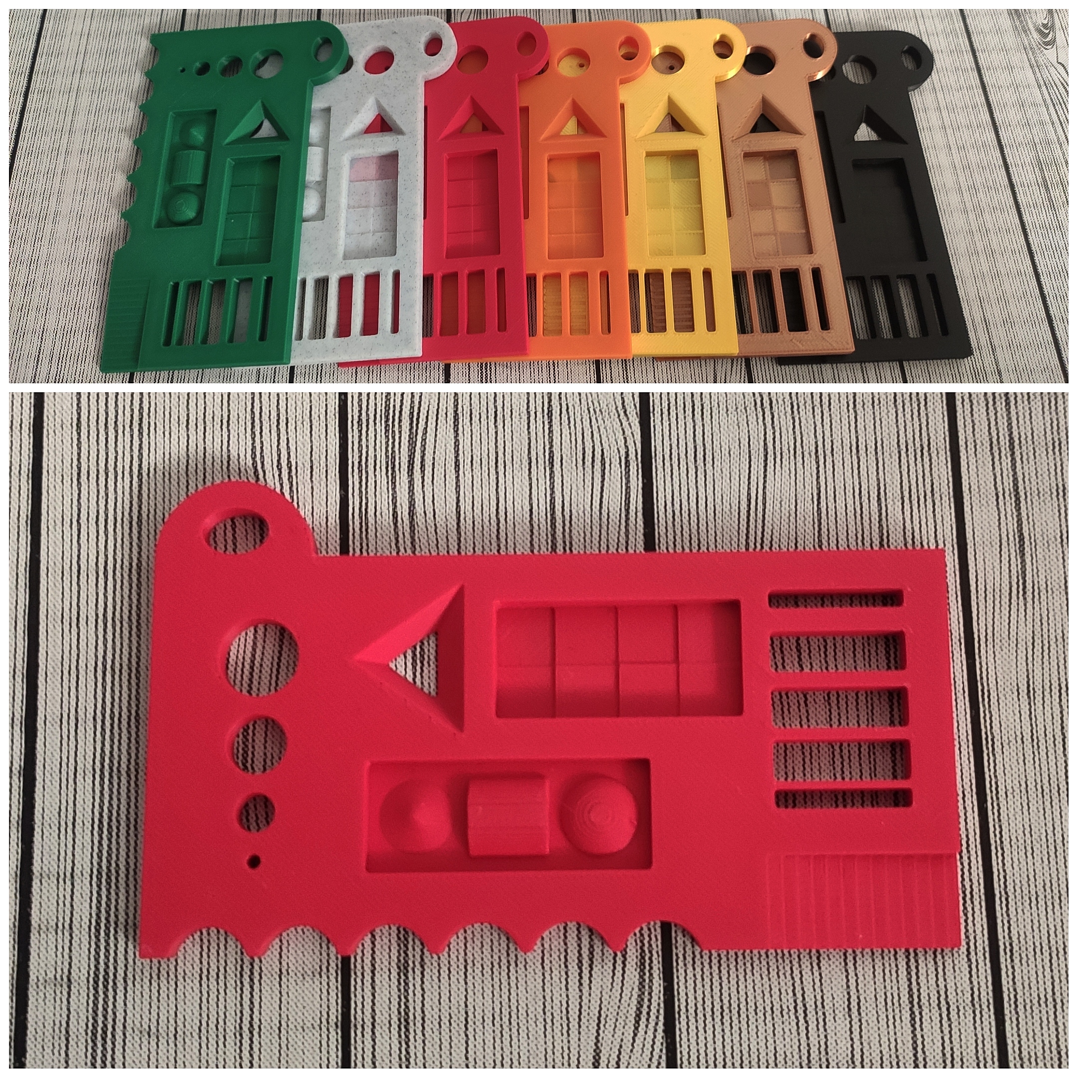 Filament Swatch with key tests