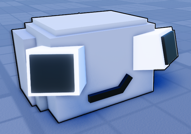 Pet Rock! 3D model