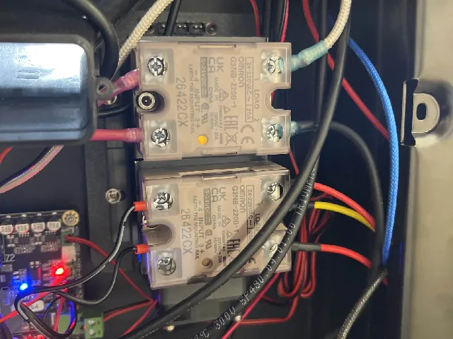 Qidi Plus4 Dual Solid State Relay Bracket
