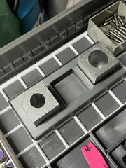 Paragon Machine Works (PMW) Tube Blocks Gridfinity Bin