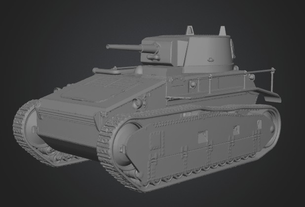Rheinmetall Leichttraktor 3D model by Ded Makar