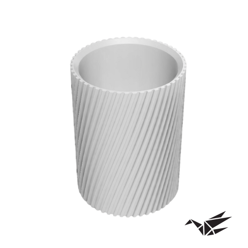 Spiral Pen Holder – 3D Printable Desk Organizer
