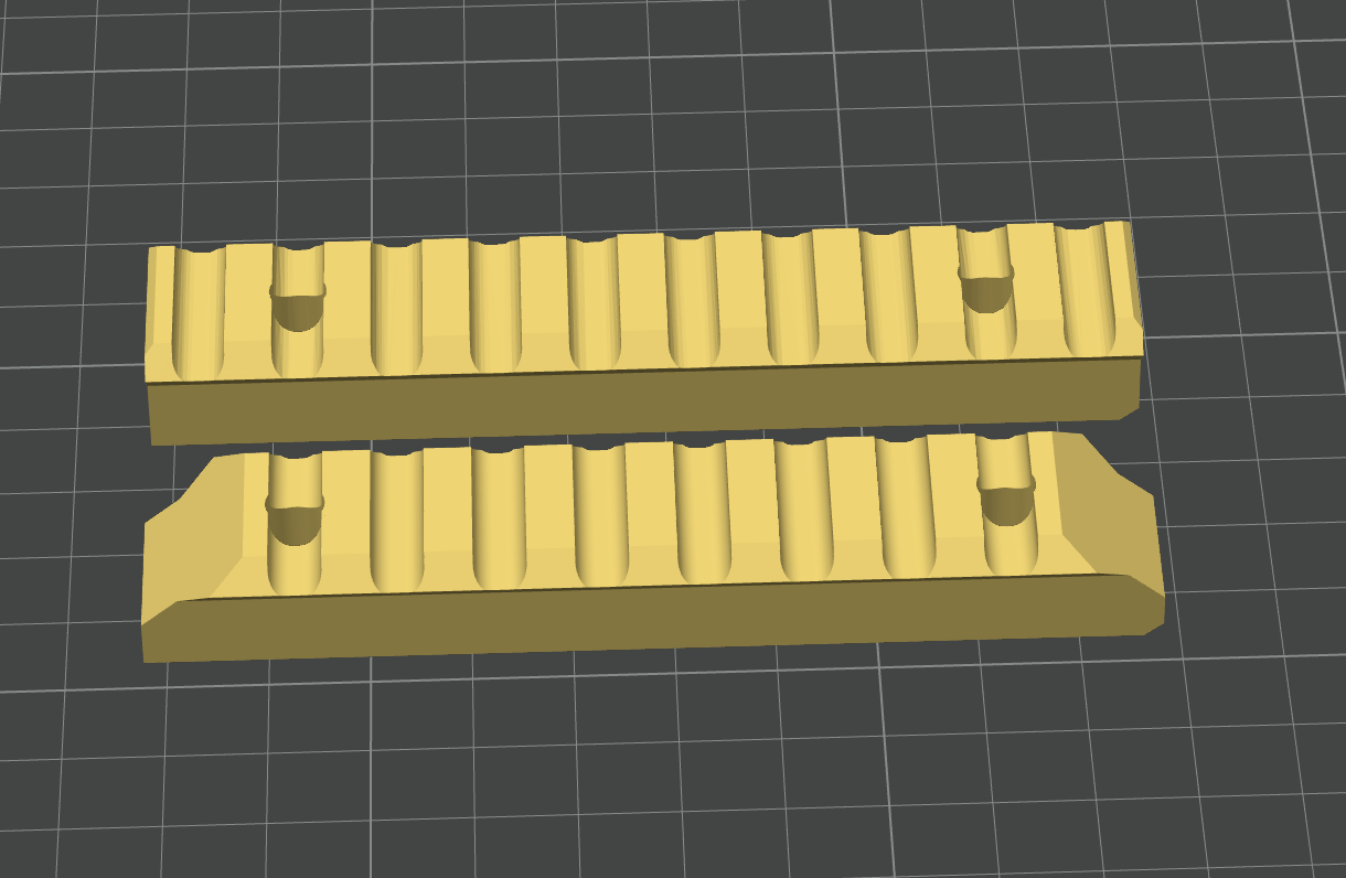 Torrent RS2 longer side rail