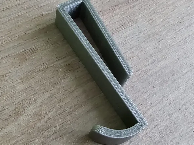 Simple shower hook - 9mm wide gap (Single and dual side)