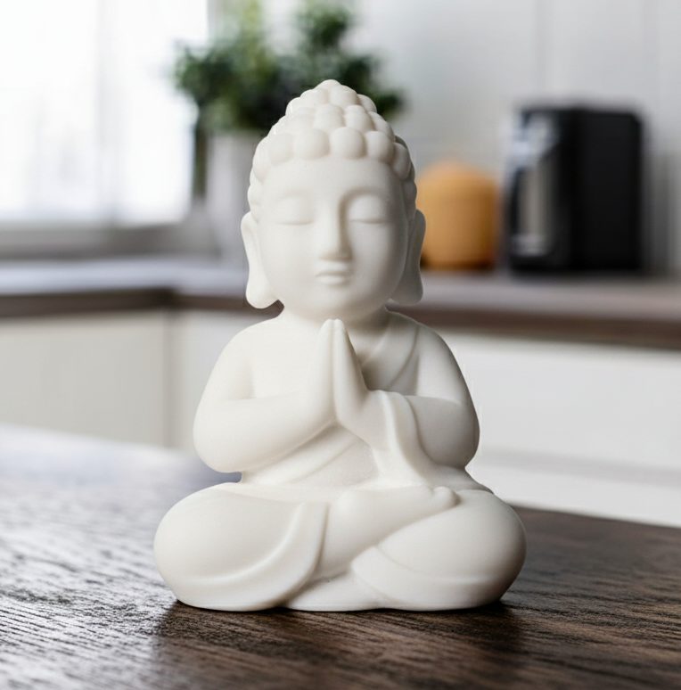 Serene Meditating Buddha Statue - Home Decor