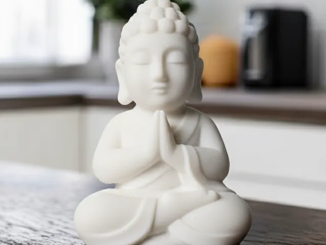 Serene Meditating Buddha Statue - Home Decor
