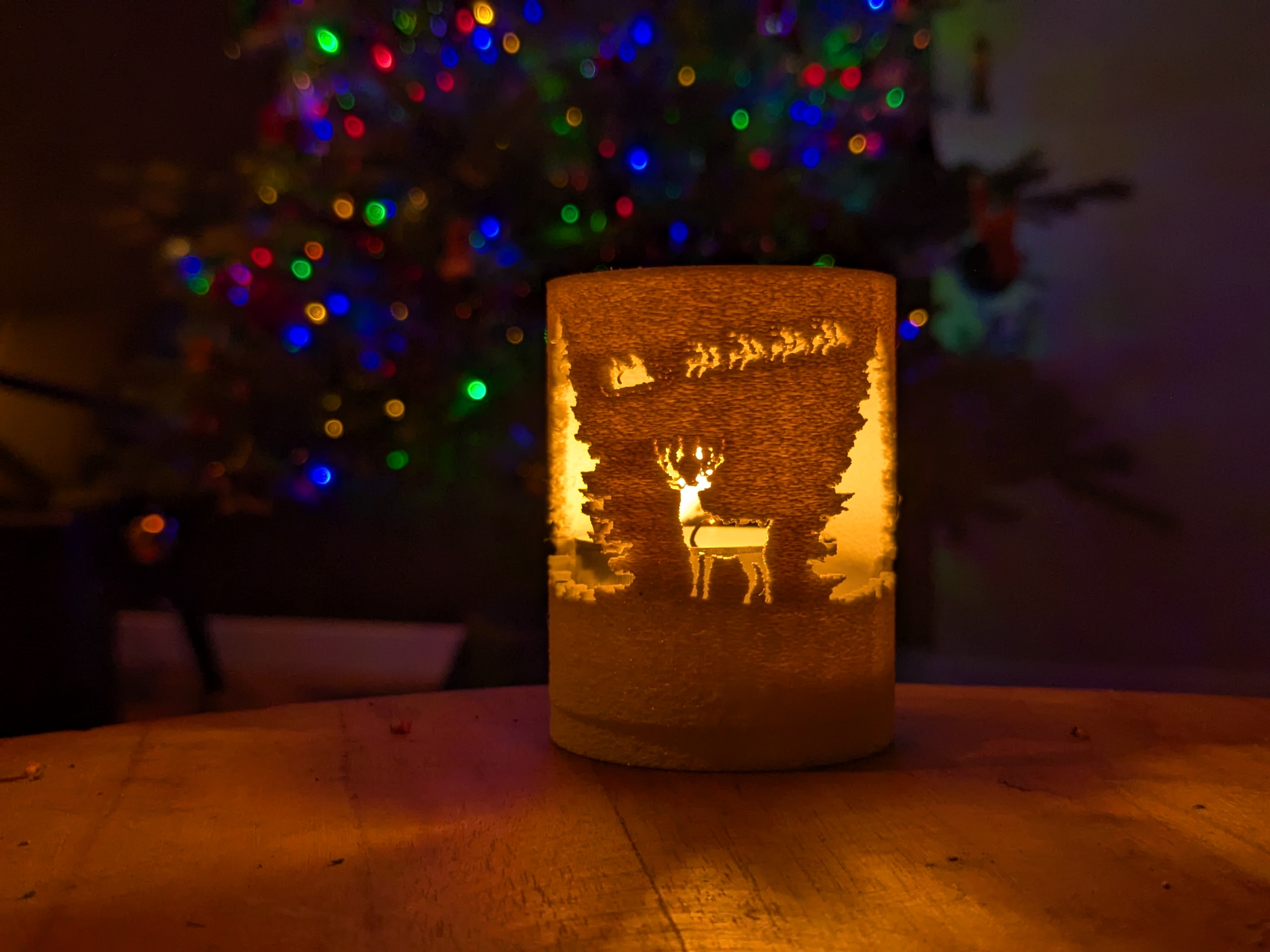 Christmas tea light