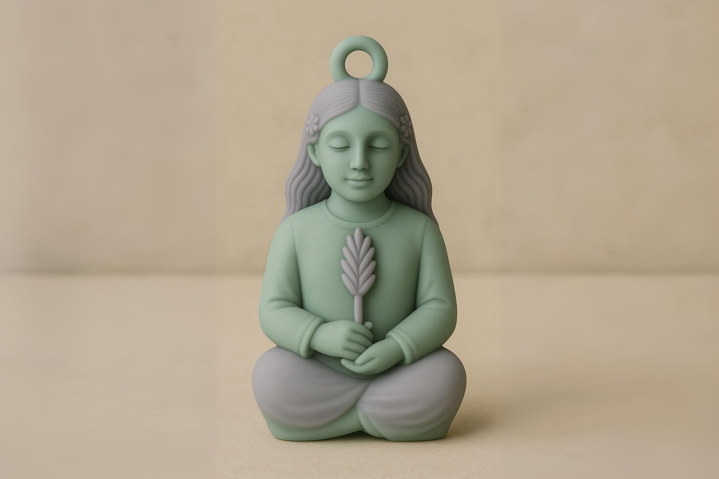 Zodiac Virgo Keychain