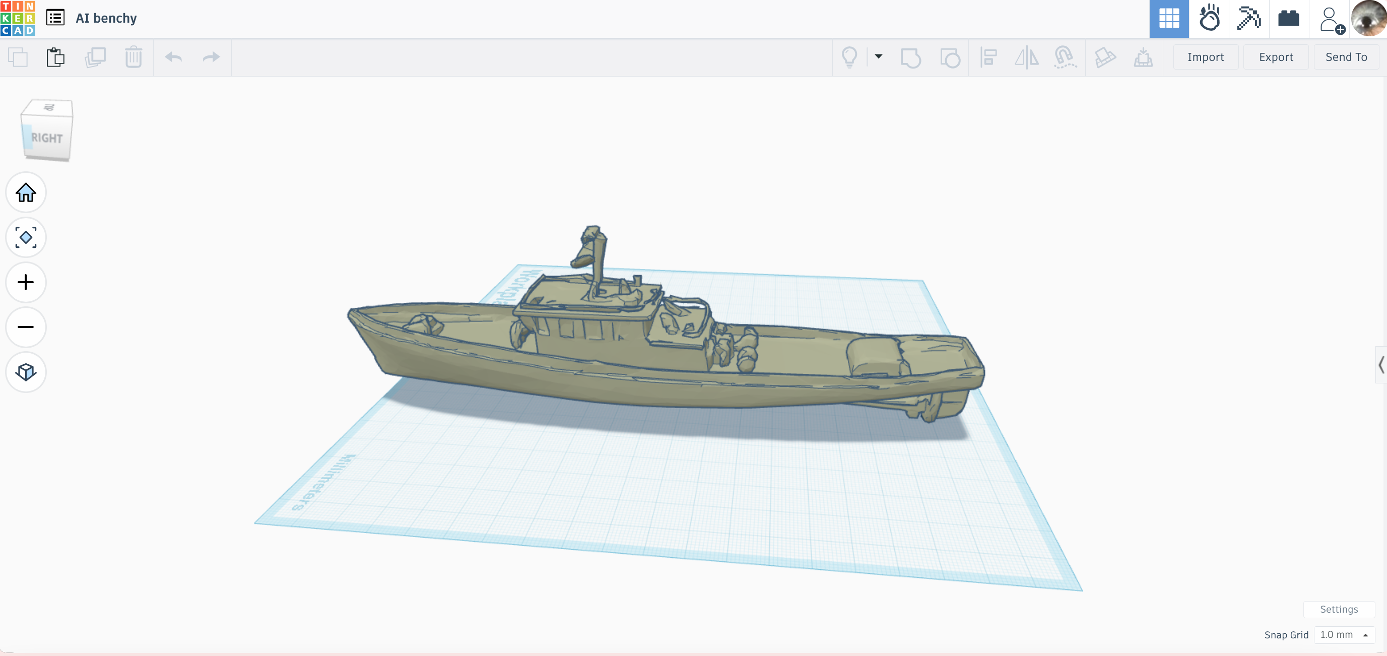 i told AI to make a benchy...