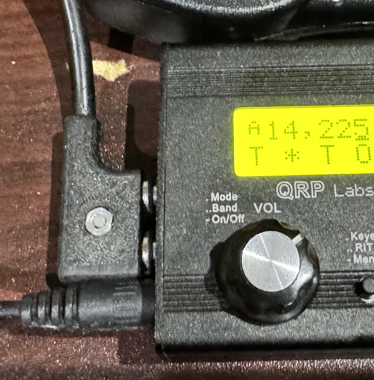 QMX Transceiver dual 3.5mm stereo audio plug adaptor