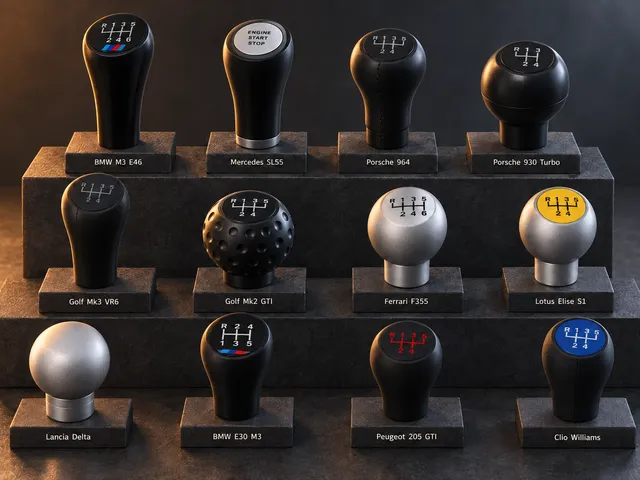 Euro Shift Icons Thrustmast TH8S Shifter Knobs