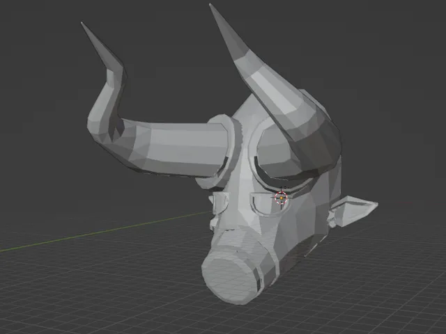 demon pyro mask