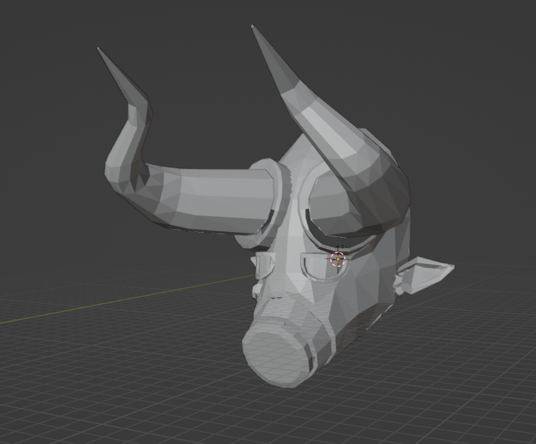 demon pyro mask