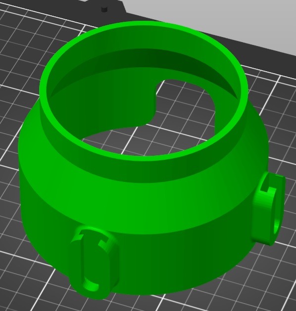 Stanley cupholder remix suitable for corner mounting