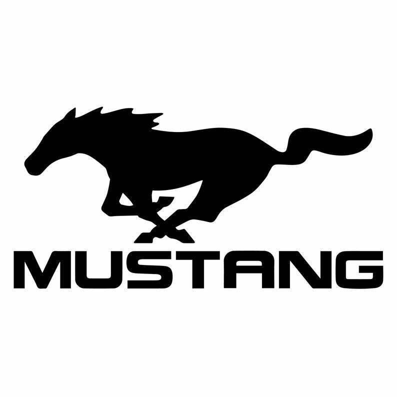 Mustang horse logo