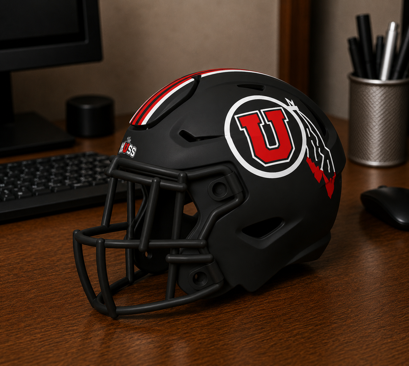 Utah Utes Football Helmet