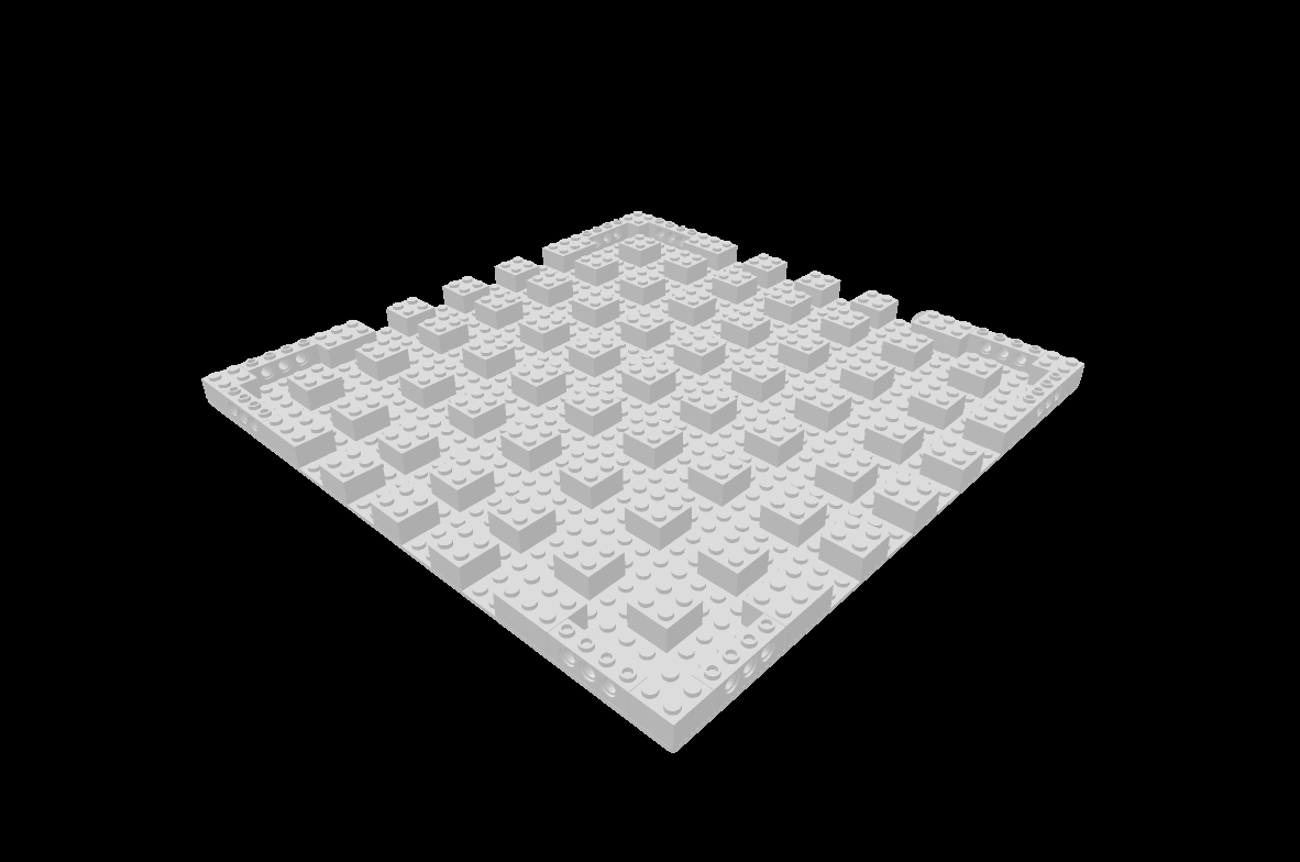 Lego Compatible Pre-Built MILS Plate Base