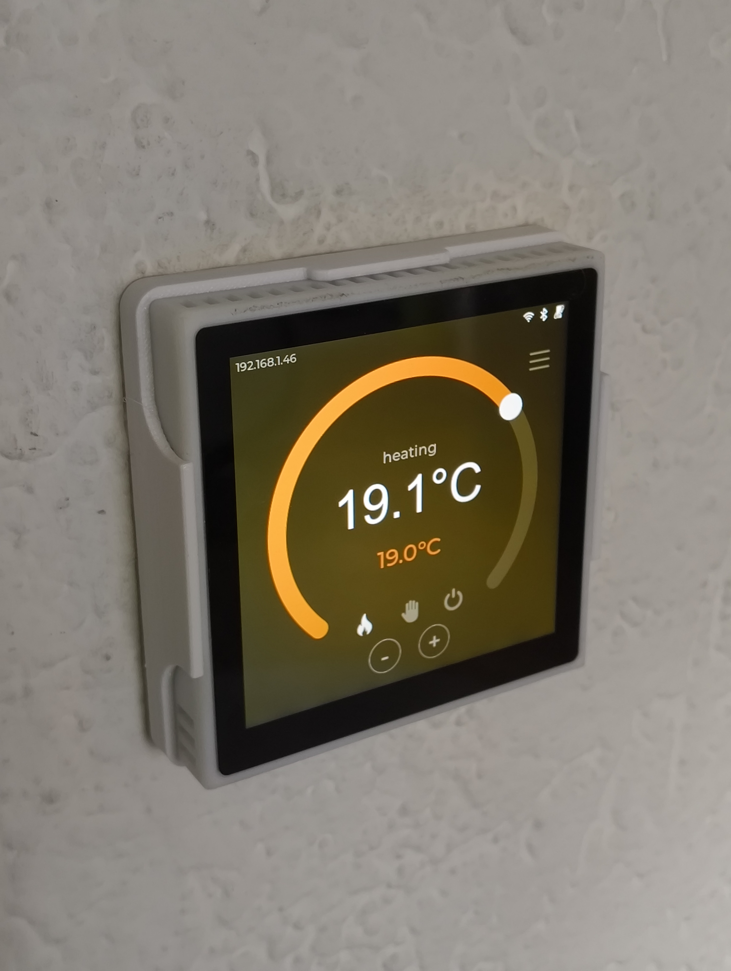 Diyless Thermostat 3 Nefit/Bosch Wall Mount Plate