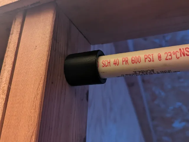 1/2in PVC Rod Hanger