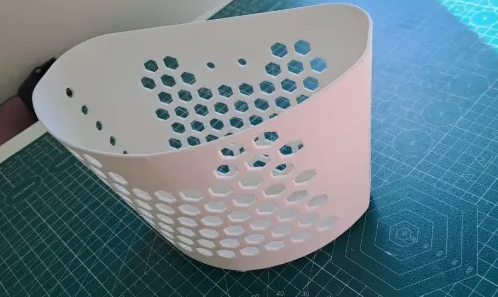 HoneyKid Bike Basket (Honeycomb Kids Bicycle Basket)