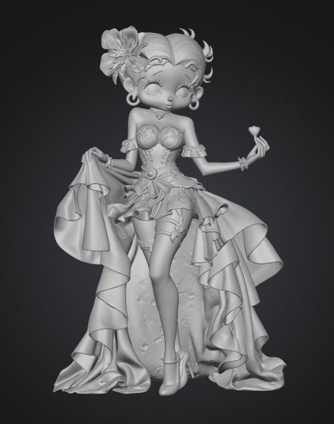 Betty Boop Crimson Cabaret