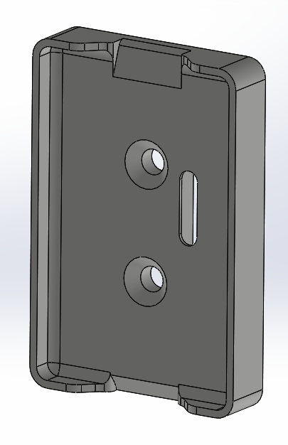 Sensecap T1000-E cradle with side walls