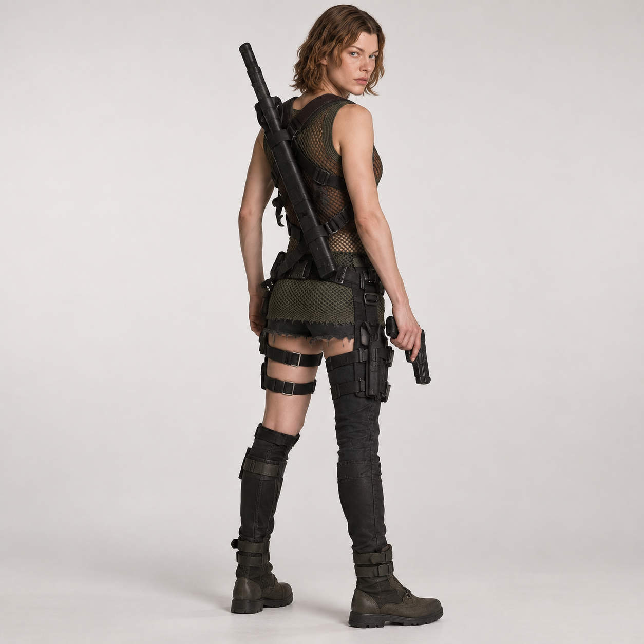 Resident Evil Alice Series - Alice Standing Strong in Apocalypse