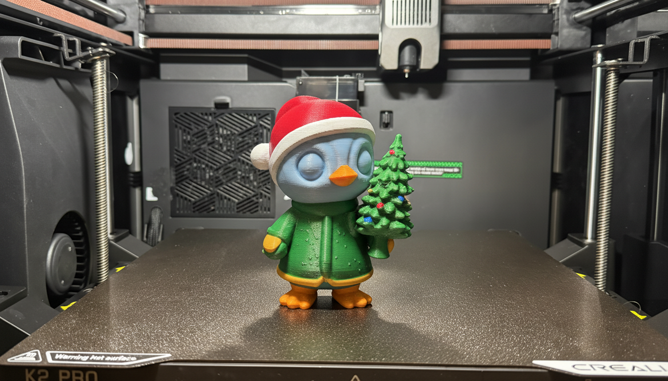 Christmas Chibi Penguin