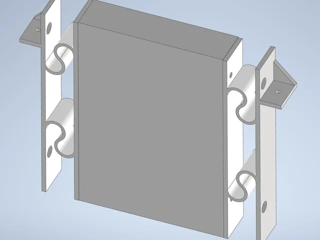 3.5" hard drive damper mount