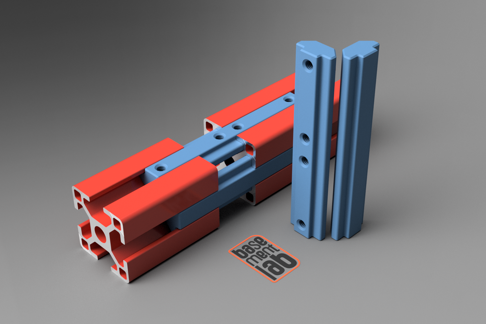 3030 T-Slot Nut Connector 80mm (M4 Thread / No thread)